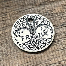 Load image into Gallery viewer, Tree Of Life Light Pet ID Tag