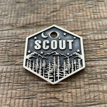 Load image into Gallery viewer, Mountain Forest Dog ID Tag