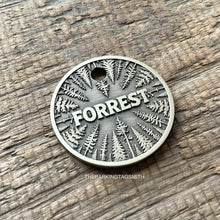Load image into Gallery viewer, Forest Tree Pet ID Tag