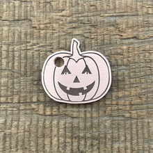 Load image into Gallery viewer, Jack O Lantern Pumpkin pet tag | Custom Pet Tag | The Barking Tagsmith Australia