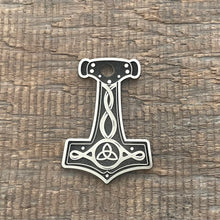 Load image into Gallery viewer, Mjolnir shaped pet tag | Custom Pet Tag | The Barking Tagsmith Australia