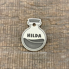 Load image into Gallery viewer, Potion Bottle Pet ID Tag  | Custom Pet Tag | The Barking Tagsmith Australia