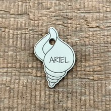Load image into Gallery viewer, Spiral Sea Shell Pet Tag | Custom Pet Tag | The Barking Tagsmith Australia