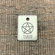 Load image into Gallery viewer, Tarot Card Shape Pet Tag | Custom Pet Tag | The Barking Tagsmith Australia