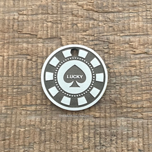 Load image into Gallery viewer, Casino Chip Style PEt Tag | Custom Pet Tag | The Barking Tagsmith Australia