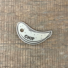 Load image into Gallery viewer, Potato Chip Shape Pet ID Tag | Custom Pet Tag | The Barking Tagsmith Australia