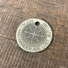 Load image into Gallery viewer, Not All Who Wander Are Lost Pet ID Tag