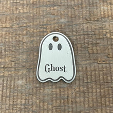 Load image into Gallery viewer, Spooky Ghost Pet Tag | Custom Pet Tag | The Barking Tagsmith Australia